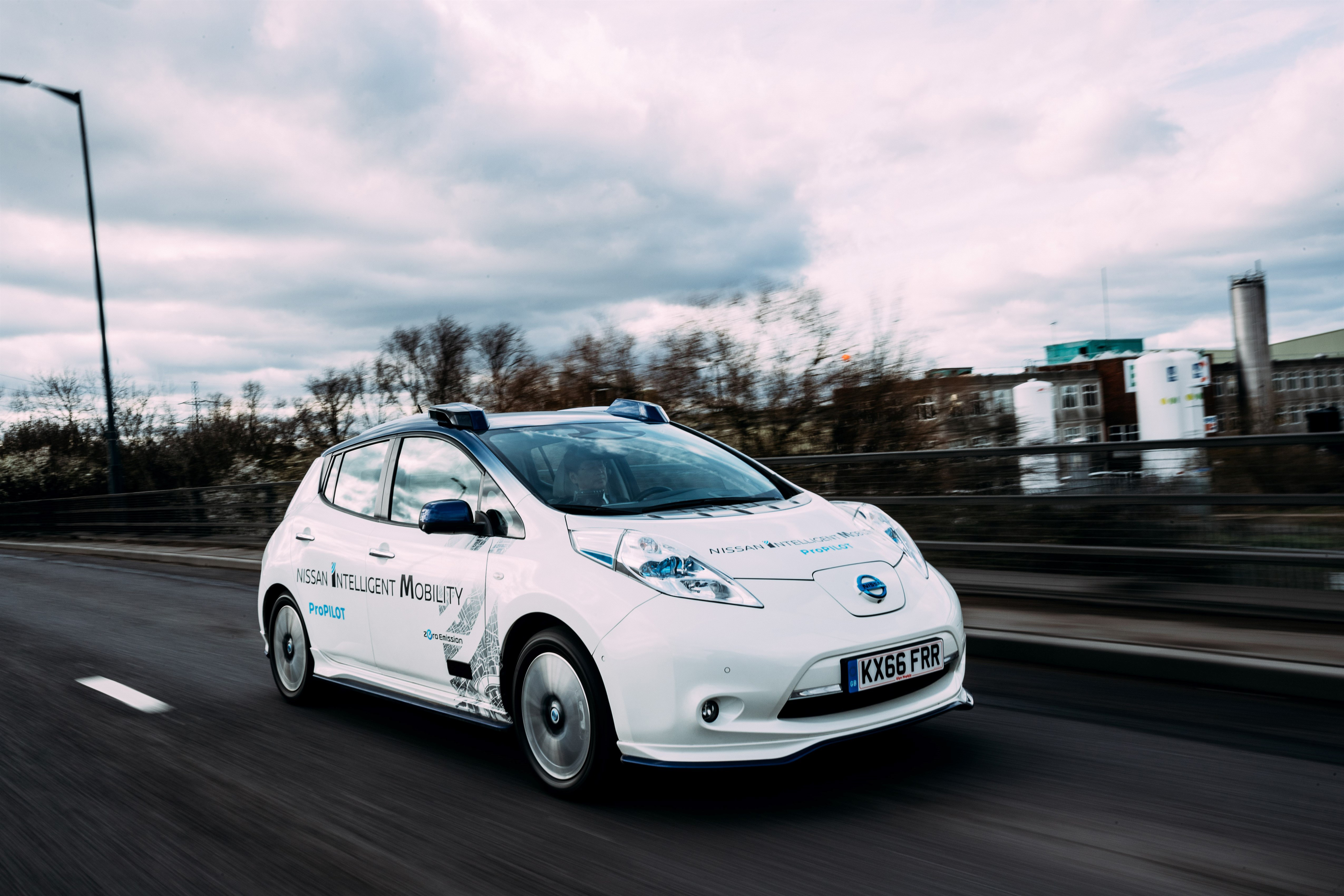 Nissan's autonomous drive demonstration event – London